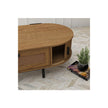 Inside view of one of the coffee tables cupboards.
