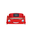 Red Racing Car Toddler Bed, Front view