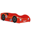 Red Racing Car Toddler Bed, Side view 2