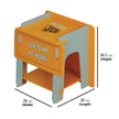 Dimensions of the JCB bedside unit. 