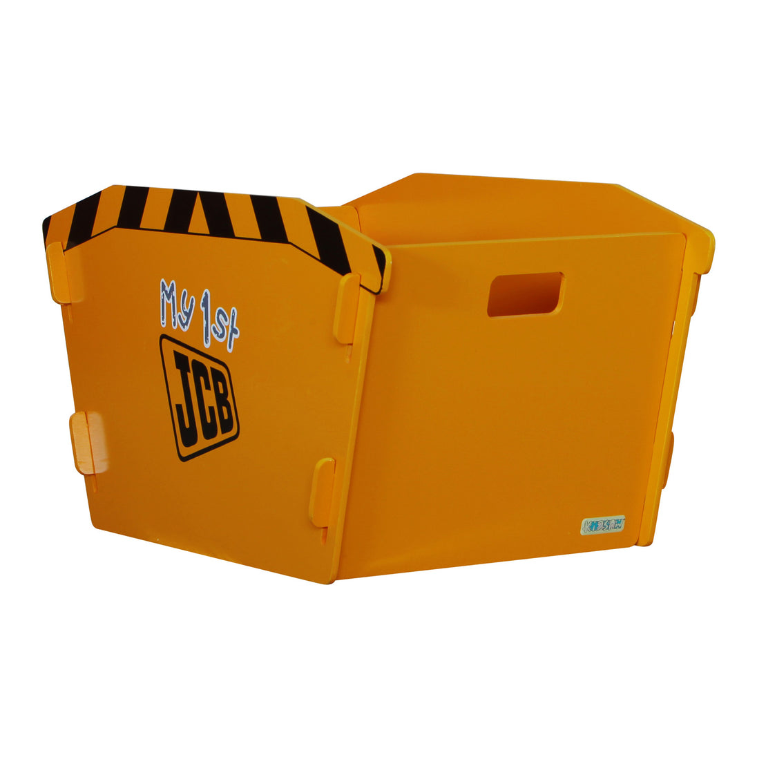 Alternative view of the JCB skip toybox.