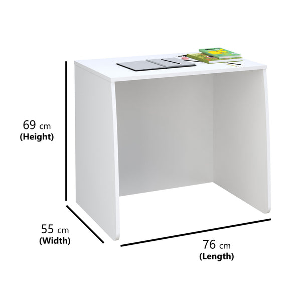 Dimensions of the desk.