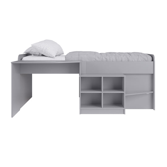Front view of the mid sleeper bed frame.