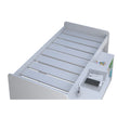 Top view of the mid sleeper bed frame. Shows the slats.